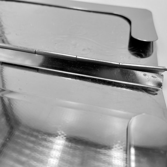 Dresden Sterling Sliver checkbook cover - Picture 6 of 12